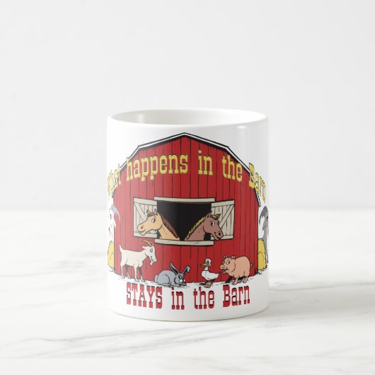 Barnyard Goat Kaffeetasse (Mittel)