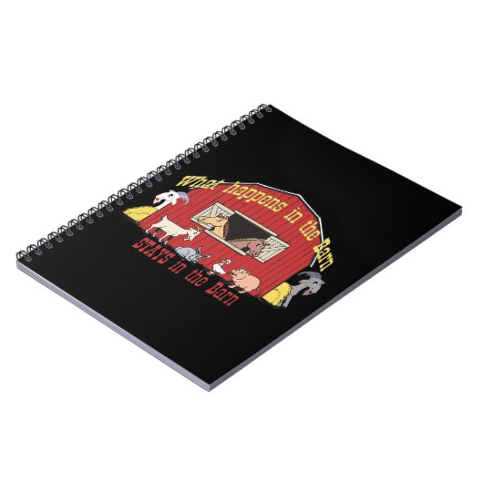 Barnyard Goat Notizblock (Linke Seite)