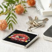 Barnyard Goat Schlüsselanhänger (Seite)