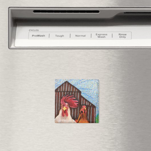 Barnyard Gothic Magnet (In Situ (Geschirrspüler))