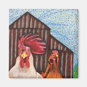 Barnyard Gothic Magnet