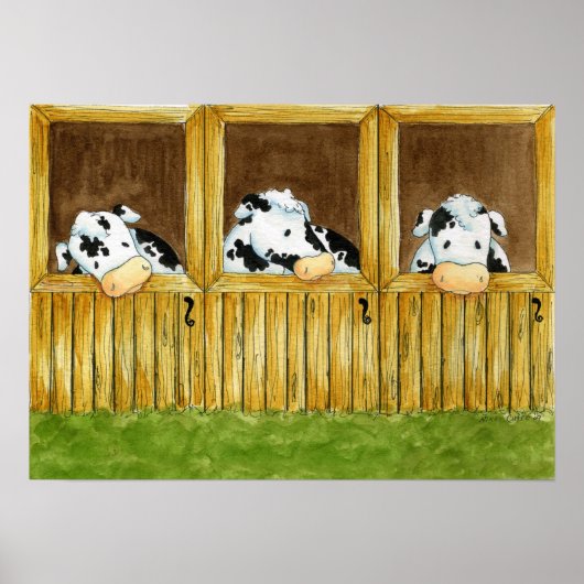 Barnyard Grapevine Print Poster (Vorne)