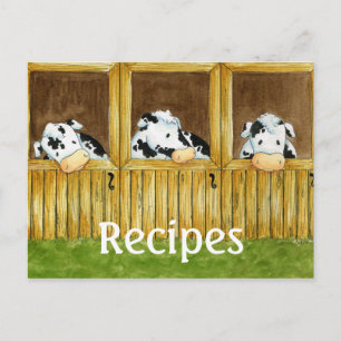 Barnyard Grapevine Recipe Karte