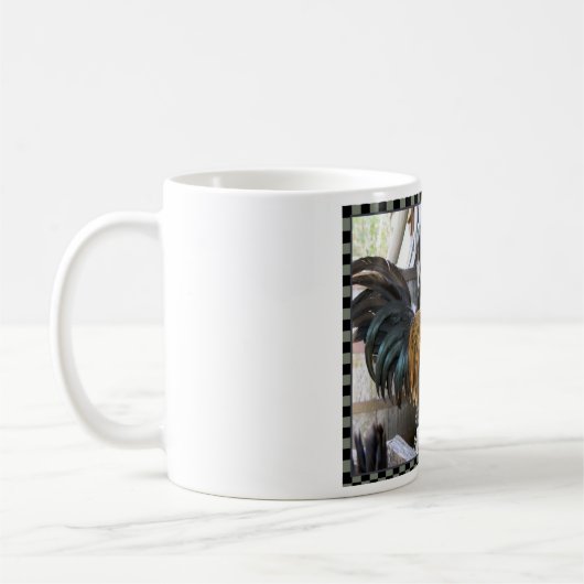 Barnyard-Hahn-Tasse Kaffeetasse (Links)