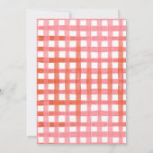 Barnyard jedes Alter Geburtstag Foto Einladung (Rückseite)