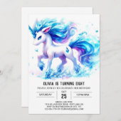 Barnyard Kids Horse Birthday Einladung (Vorne/Hinten)