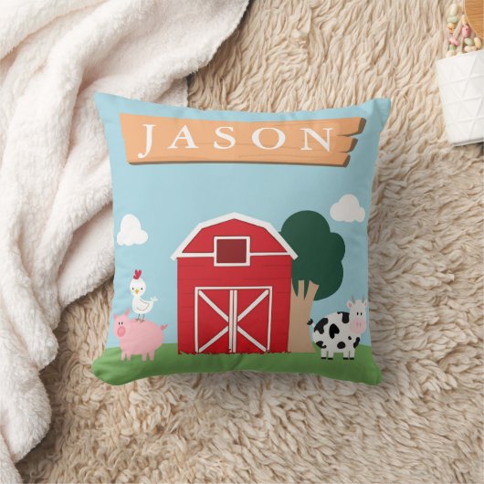 Barnyard Kinderzimmer-Kissen Kissen (Decke)