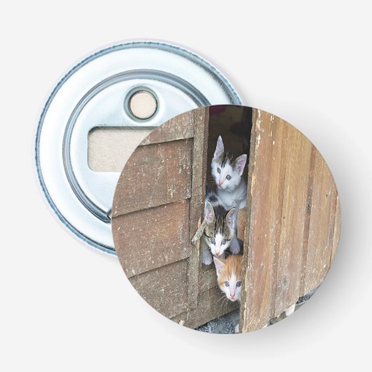 Barnyard Kittens Flaschenöffner (Vorderseite)