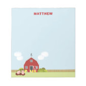 Barnyard Notizblock (Vorderseite)