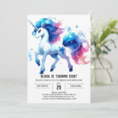 Barnyard Online Horse Geburtstag Einladung (Stehend Vorderseite)