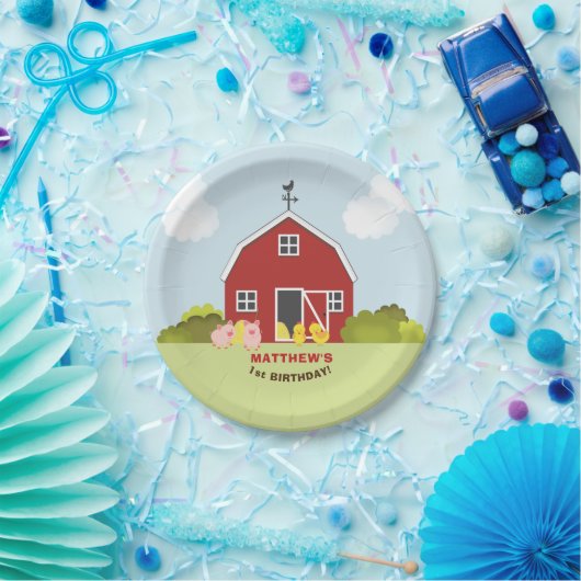 Barnyard Pappteller (Party)