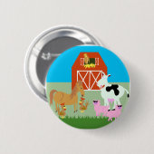 Barnyard Party Button (Vorne & Hinten)