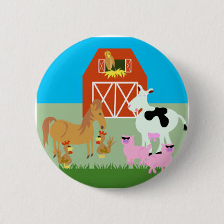 Barnyard Party Button