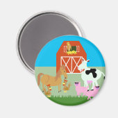 Barnyard Party Magnet (Vorderseite/Rückseite)