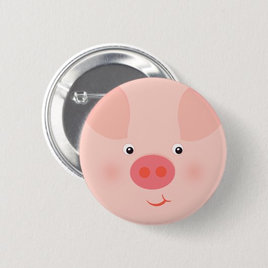 Barnyard Piggy Button (Vorne & Hinten)