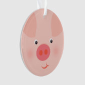 Barnyard Piggy Ornament (Vorderseite)
