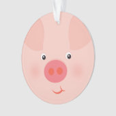 Barnyard Piggy Ornament (Vorderseite)