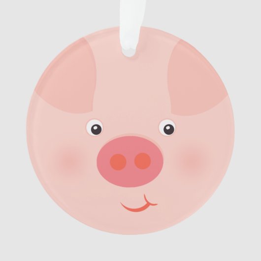 Barnyard Piggy Ornament (Vorderseite)