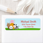 Barnyard Return Address Label (Insitu)