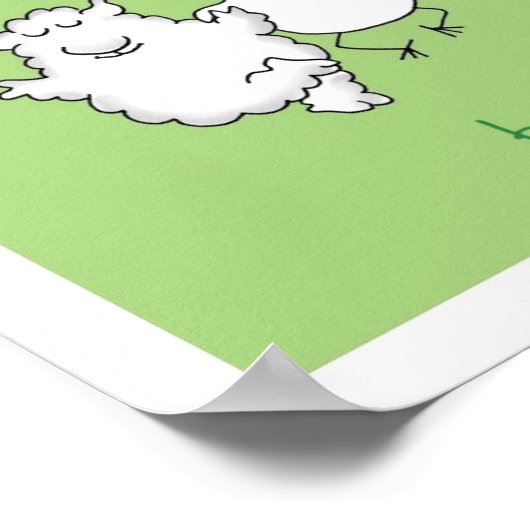 BARNYARD TANCE! Poster von Sandra Boynton (Ecke)