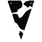 Barnyard-Tier - Kuh-Muster - wilder Westen - Wimpelkette (Erste Fahne)