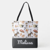 Barnyard-Vieh | personalisiert Tasche (Vorderseite)