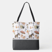 Barnyard-Vieh | personalisiert Tasche (Rückseite)