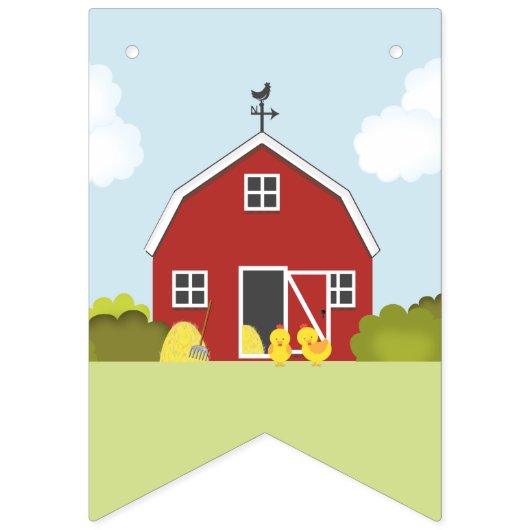 Barnyard Wimpelkette (Erste Fahne)