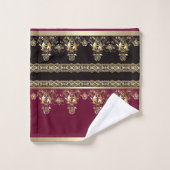 Barock-Arabic Badhandtuch Set (Waschlappen)