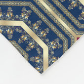 Barock-Arabic Fleecedecke (Ecke)