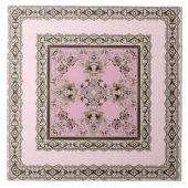 Barock-Arabic Fliese (Vorderseite)