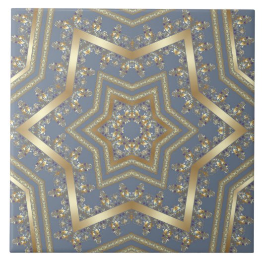 Barock-Arabic Fliese (Vorderseite)