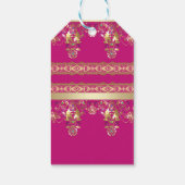 Barock-Arabic Geschenkanhänger (Rückseite)