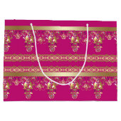 Barock-Arabic Große Geschenktüte (Rückseite)