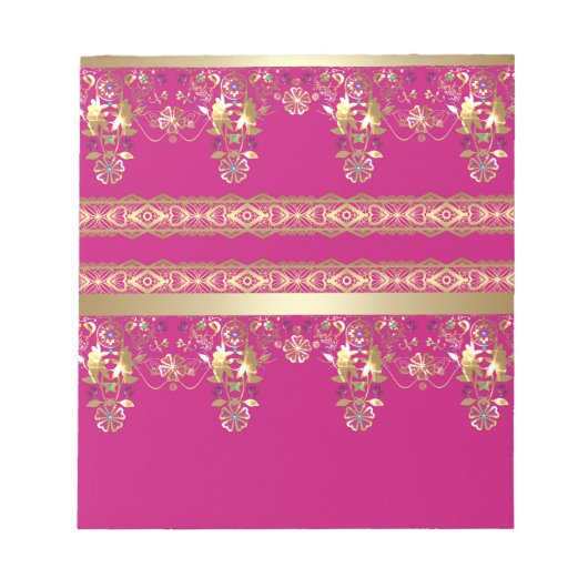 Barock-Arabic Notizblock (Vorderseite)