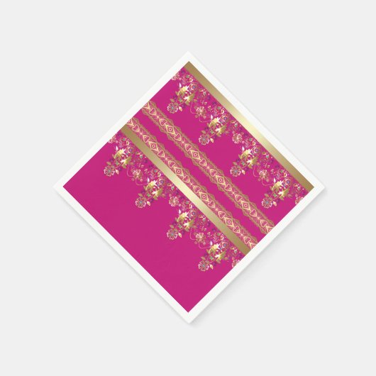 Barock-Arabic Serviette (Ecke)