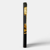 Barock Black & Gold Floral Phone Case (Rückseite / Rechts)