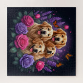 Barock Bulldog: Ein historisches Portrait Puzzle (Horizontal)