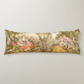 Barock Couple Floral Kissen (Vorderseite)