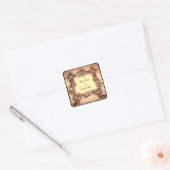 Barock Design Personalisierte Aufkleber (Umschlag)