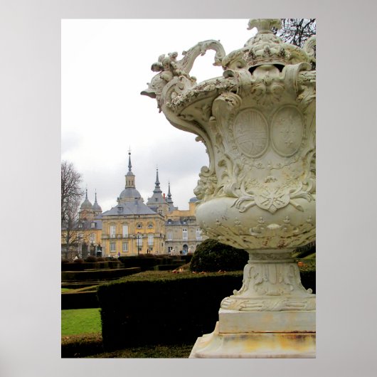 Barock Elegante Poster (Vorne)