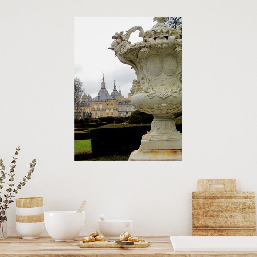 Barock Elegante Poster (Küche)