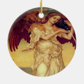 Barock-Engel-Geschenke 2023 Keramik Ornament (Hinten)