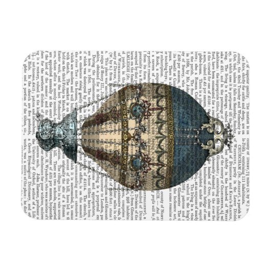 Barock Fantasy Ballon 2 2 Magnet (Horizontal)