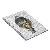 Barock Fantasy Ballon 2 2 Notizblock (Rechte Seite)
