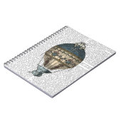 Barock Fantasy Ballon 2 2 Notizblock (Linke Seite)