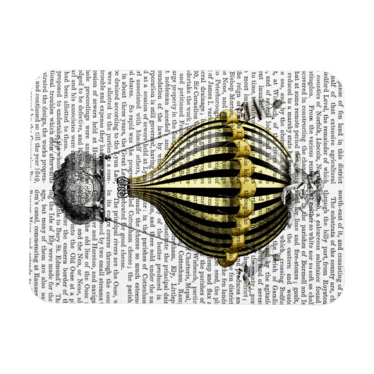 Barock Fantasy Ballon 3 Magnet (Horizontal)