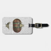 Barock Fantasy Ballon 4 Gepäckanhänger (Vorderseite horizontal)