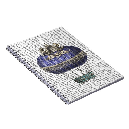 Barock Fantasy Ballon 5 Notizblock (Rechte Seite)