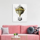 Barock Fantasy Balloon Leinwanddruck (Insitu (Wohnzimmer))